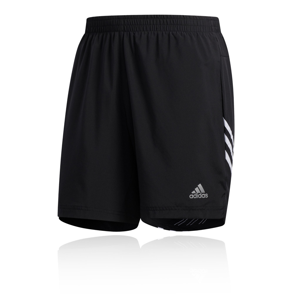 adidas Run It 3 Stripes 7 Inch Shorts