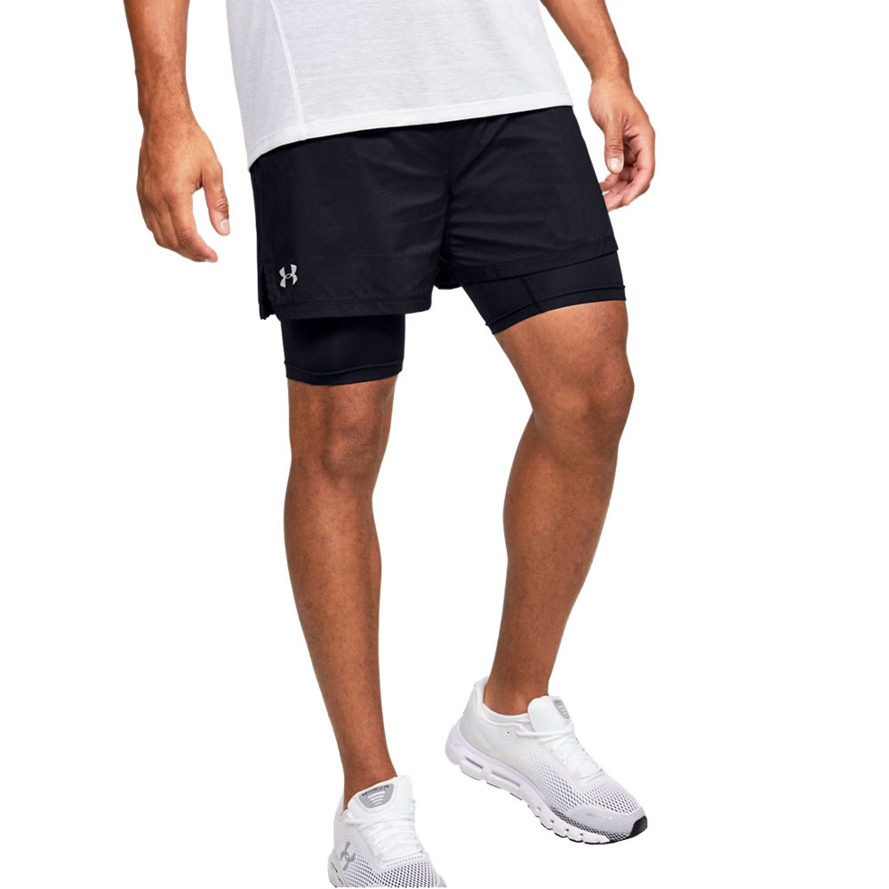 Under Armour Qualifier Speedpocket 2-In-1 Shorts - SS20