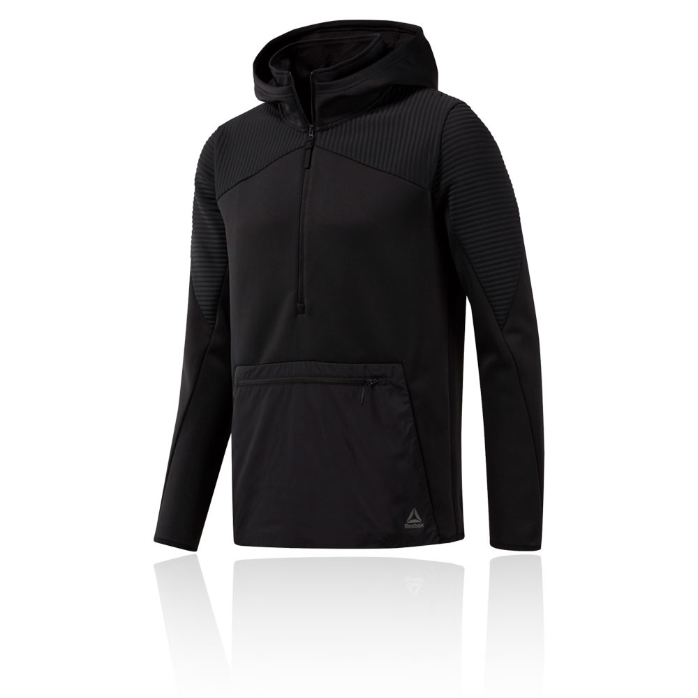 Reebok ThermoWarm DeltaPeak Control Half Reißverschluss Hoodie