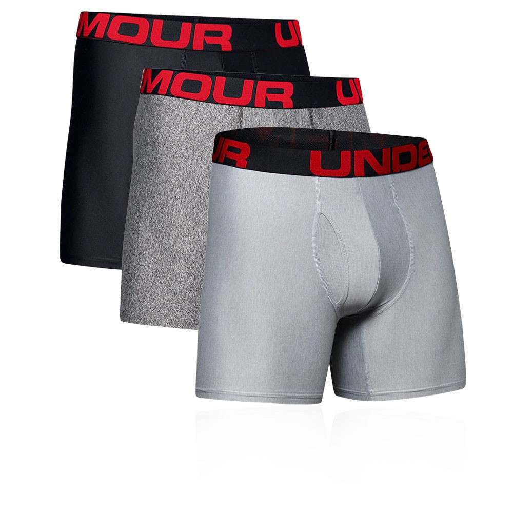 Under Armour Tech Boxerjock da 15 cm (confezione da 3)