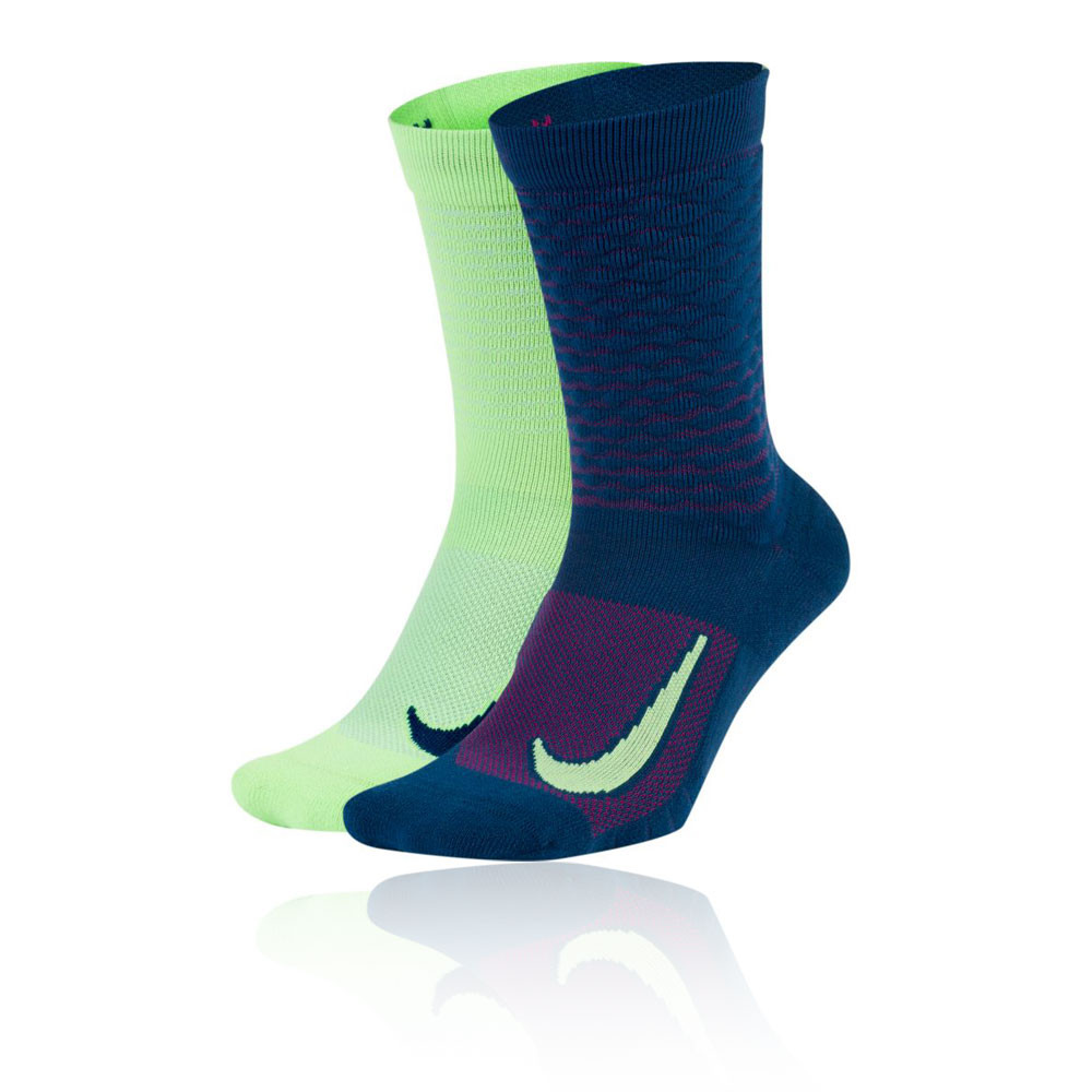 Nike Multiplier Atlas running Crew chaussette (2 Pairs) - FA20