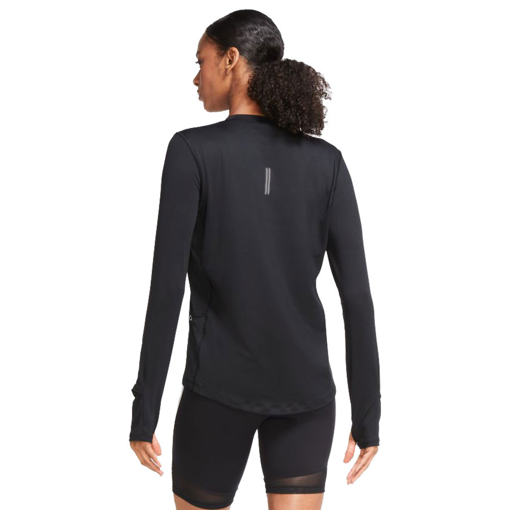 Nike Element Donna Running Maglia a girocollo - SU23
