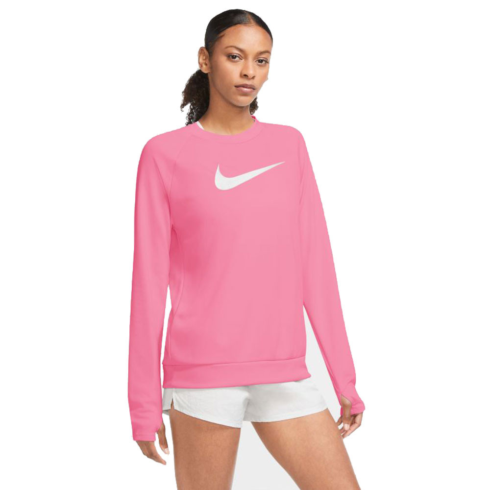 Nike Swoosh Run para mujer camiseta de running de cuella rondada  - HO20