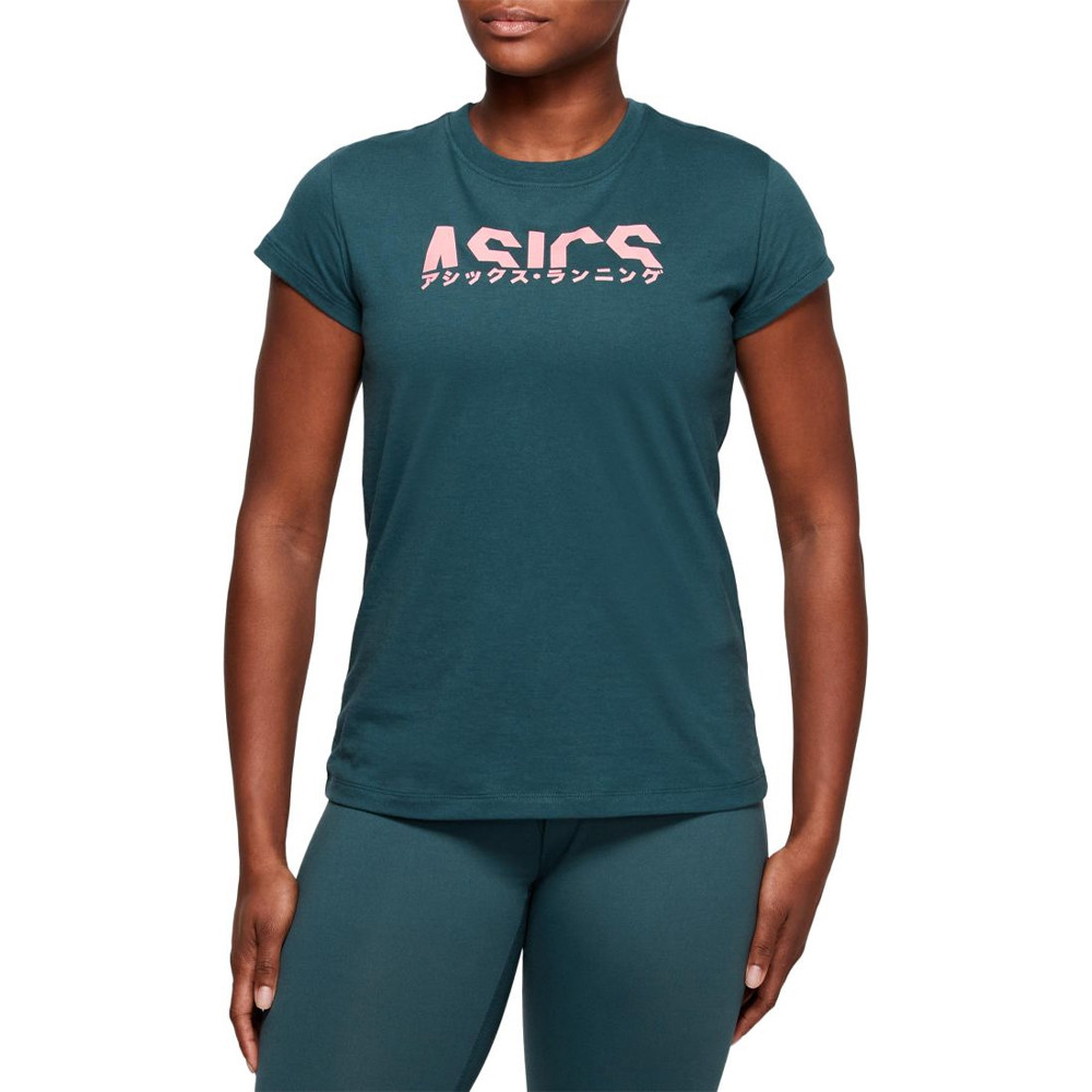 Asics Katakana Graphic para mujer camiseta de running - AW20