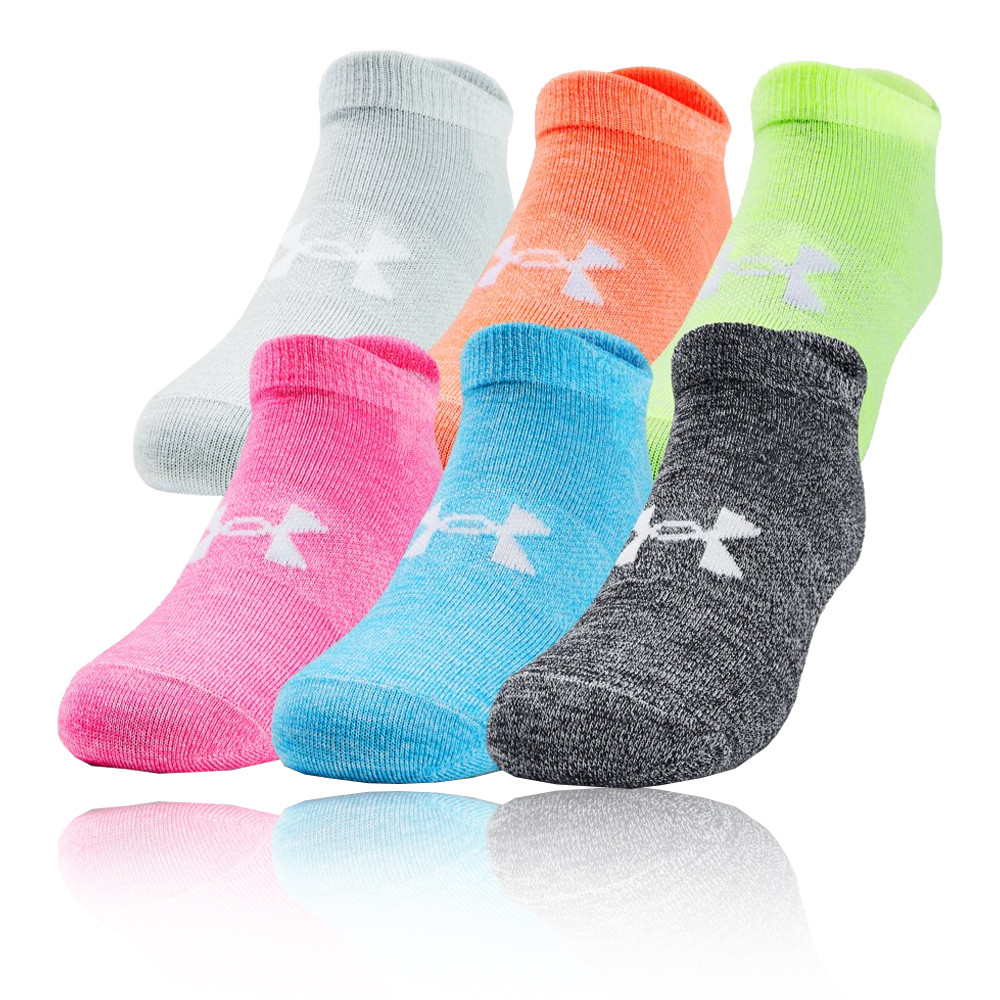 Under Armour Essential mujer No-Show calcetines (6 Pack) - AW20