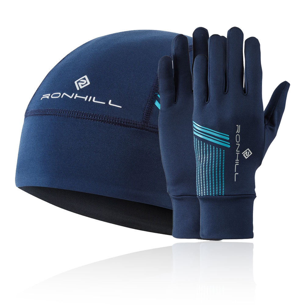 Ronhill running gorro and guante Set - AW20