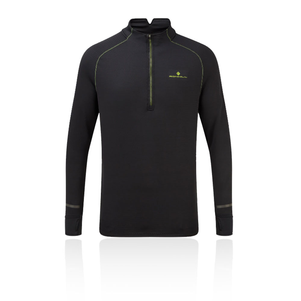 Ronhill Tech Matrix Media cremallera camiseta de running - AW20