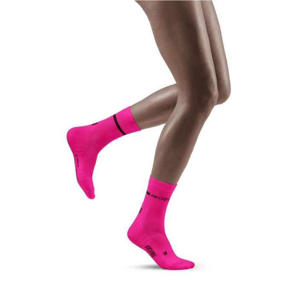 CEP Neon Compression Mid Cut Women's Socks - SS21