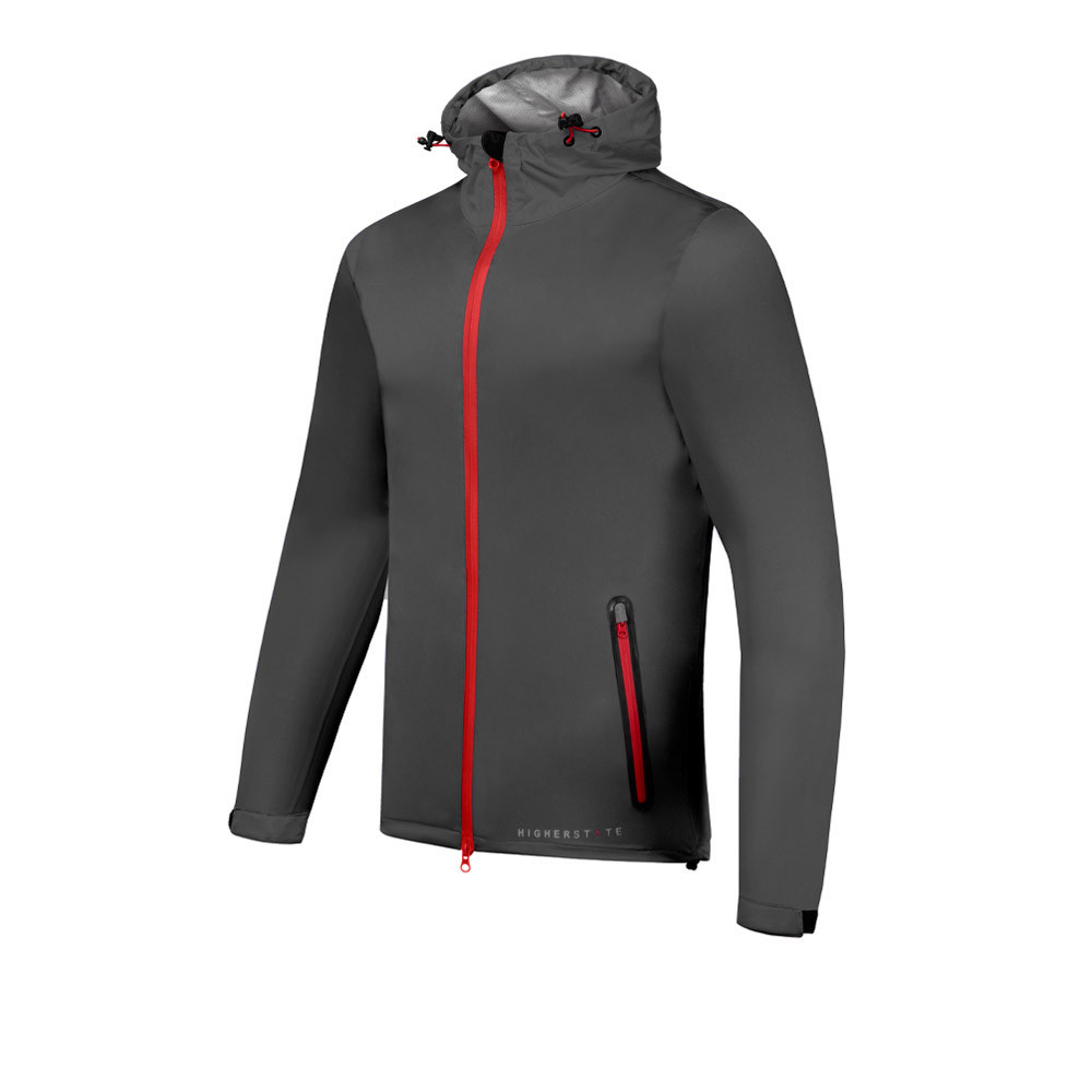 Higher State Mountain-Stretch imperméable veste de running