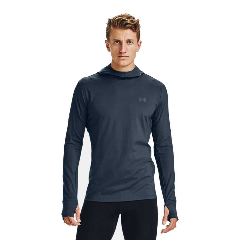 Under Armour Qualifier Ignight ColdGear Hooded t-shirt running - AW20