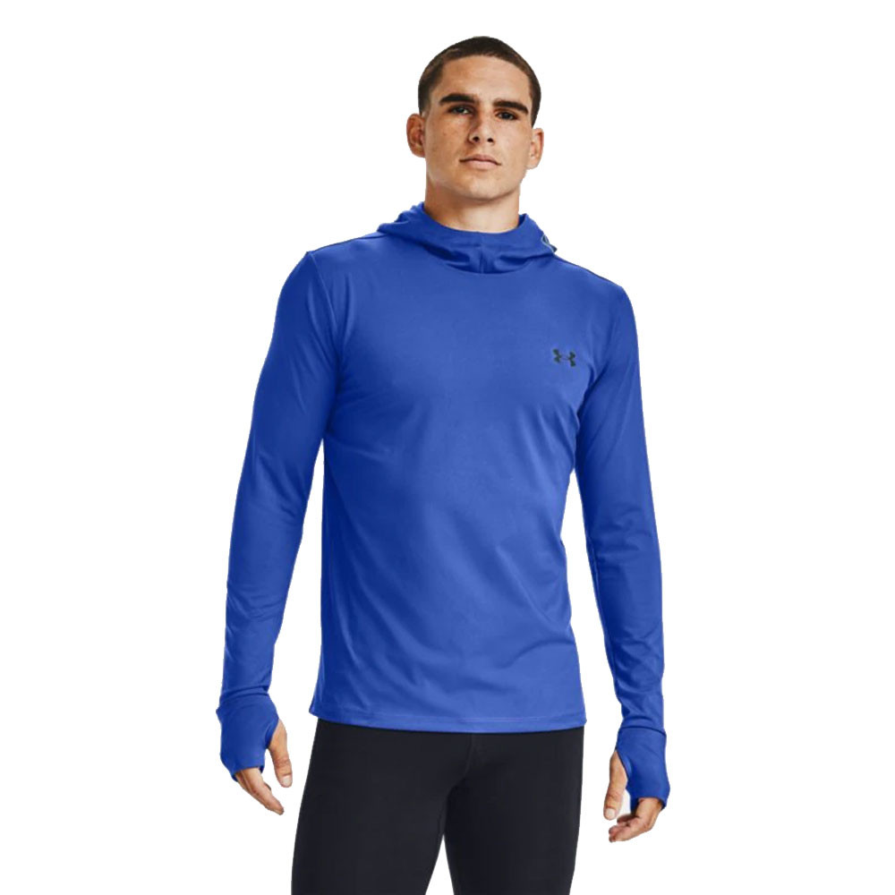 Under Armour Qualifier Ignight ColdGear Hooded Laufhemd - AW20