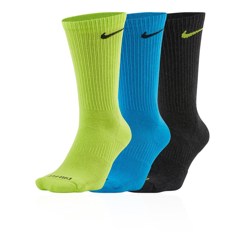 Nike Everyday Plus Cushioned Training Crew calze (3 Pairs) - SU21