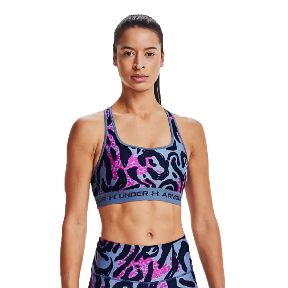 Under Armour Mid Crossback Printed femme brassière