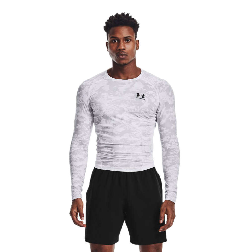 Under Armour HeatGear Armour compression Camo manches longues Top - SS21