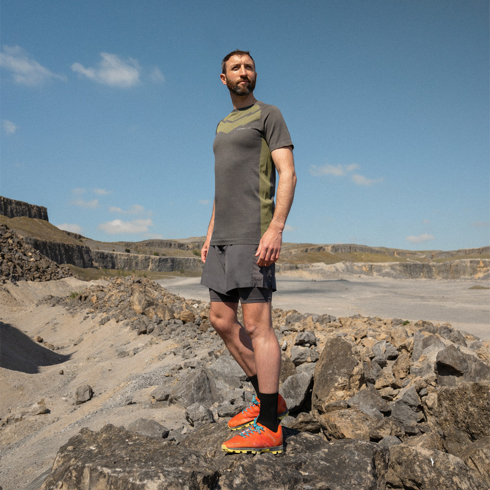Higher State Seamfree Lauf-T-Shirt