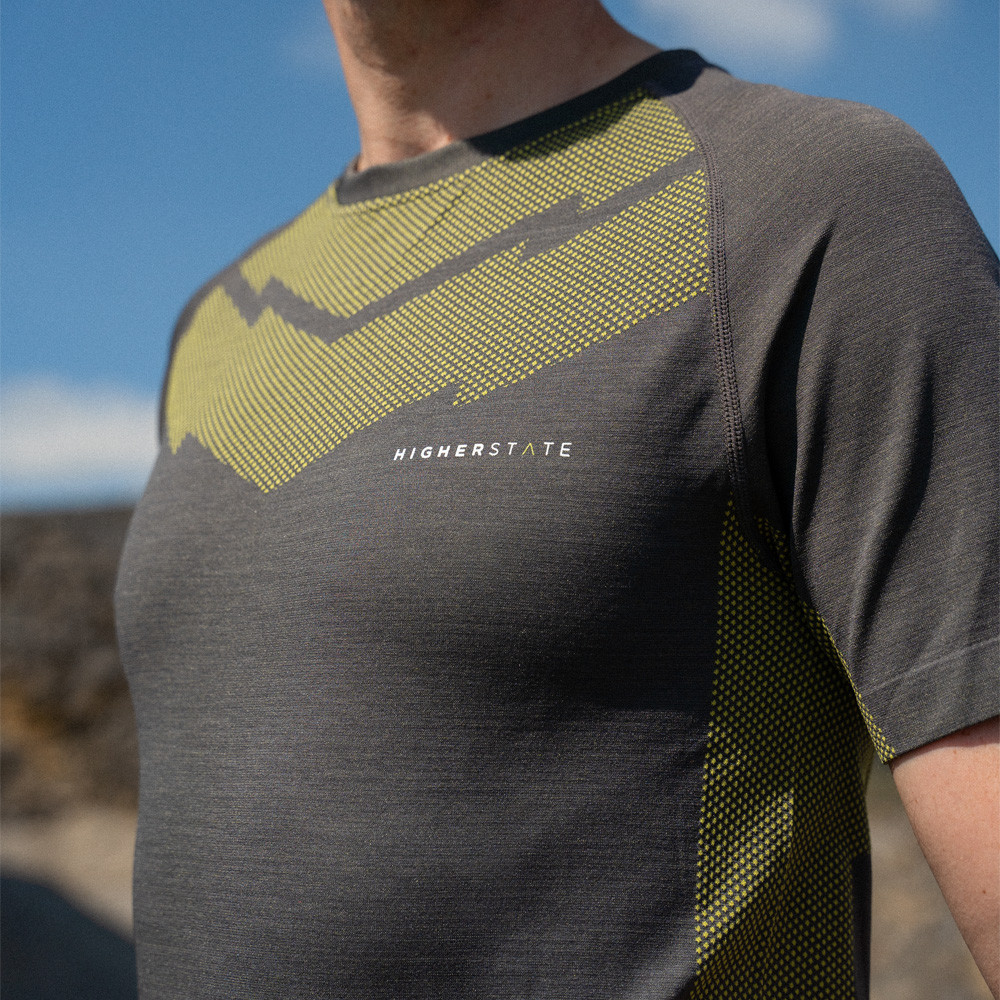Higher State Seamfree Lauf-T-Shirt