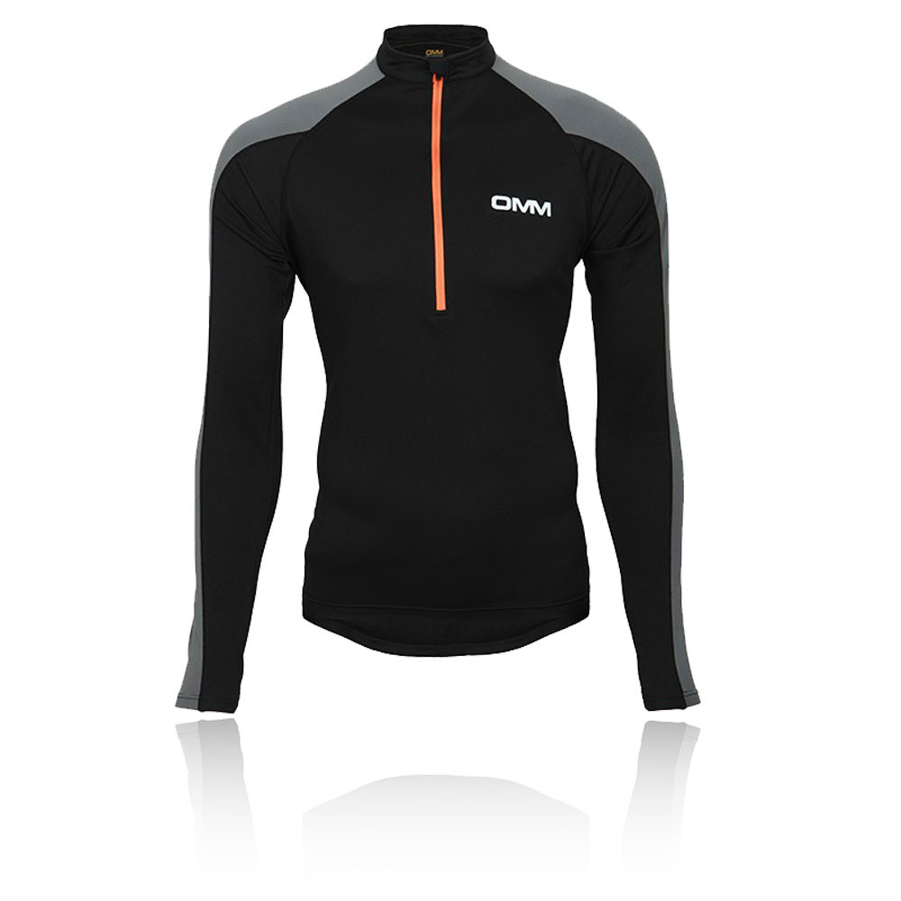 OMM Vector Half zip manica lunga top da corsa