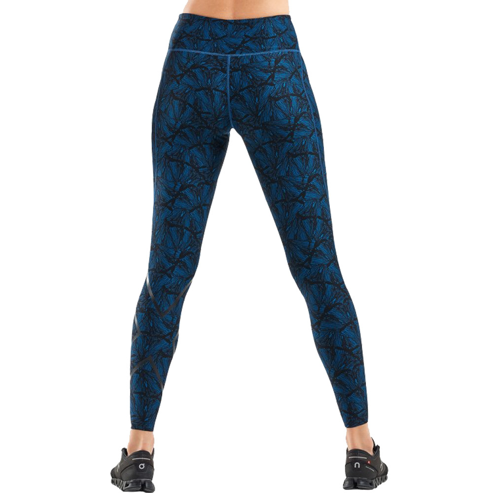 2XU Womens Mid-Rise Full-Length Print Compression Tight - Sport from   UK