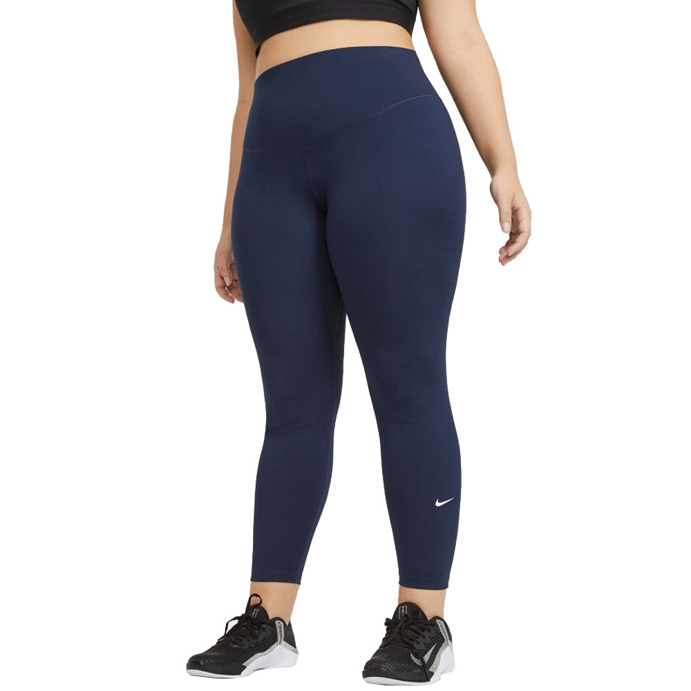 Nike One leggings a vita media da donna (taglie forti)-SU21