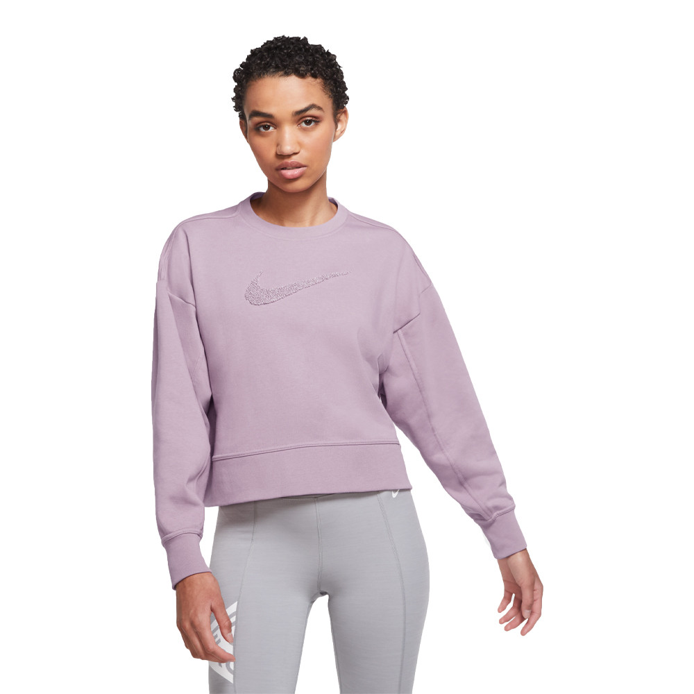 Nike Dri-FIT Get Fit Women's Swoosh Training Crew Top - SU21