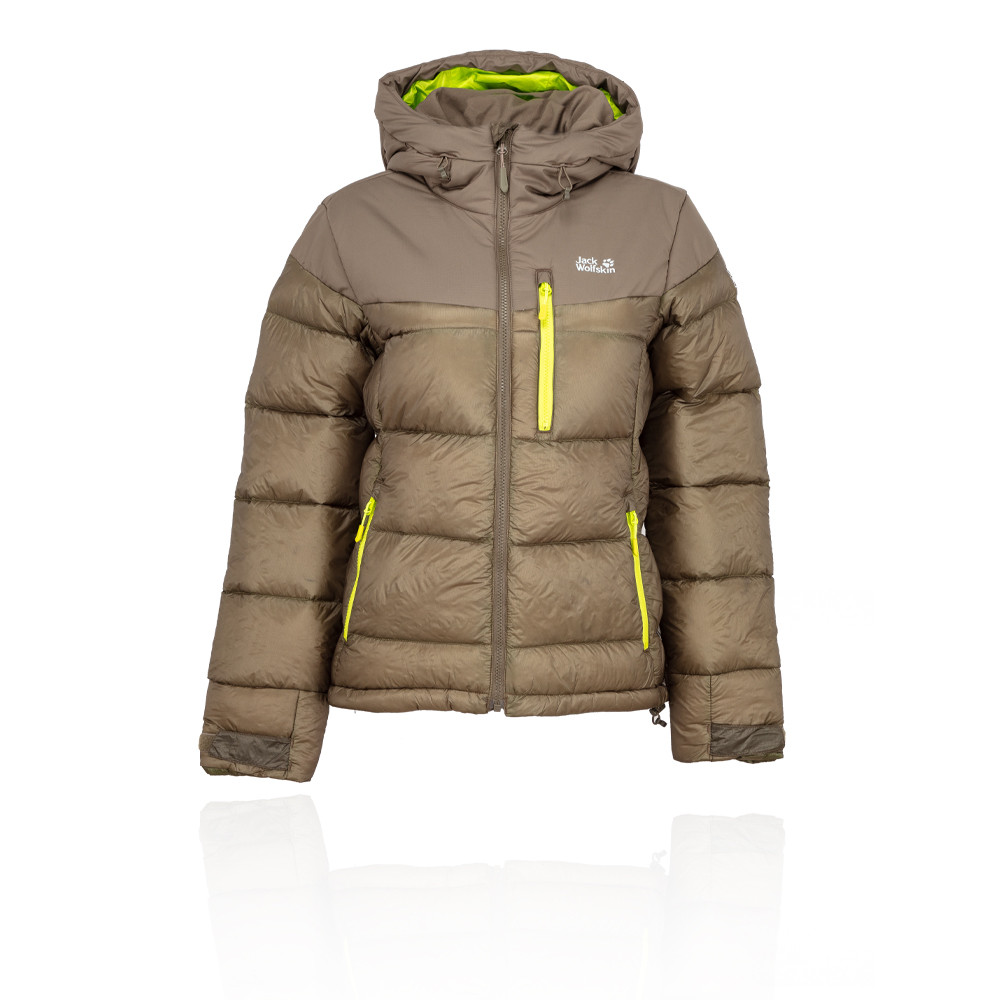 Jack Wolfskin Tech Down per donna Hooded giacca