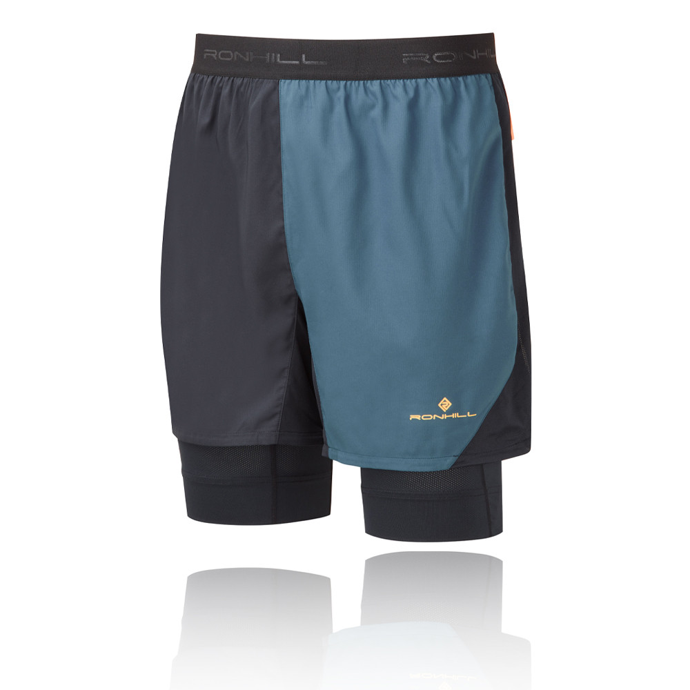 Ronhill Tech Revive pantalones cortos dobles de 13 cm (entrepierna) - SS21