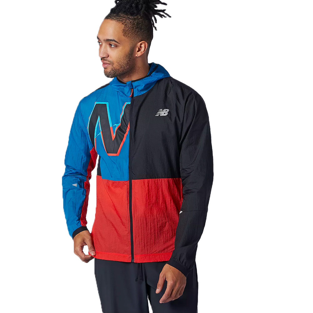 New Balance Printed Impact Run Light Pack Running Jacket - SS21