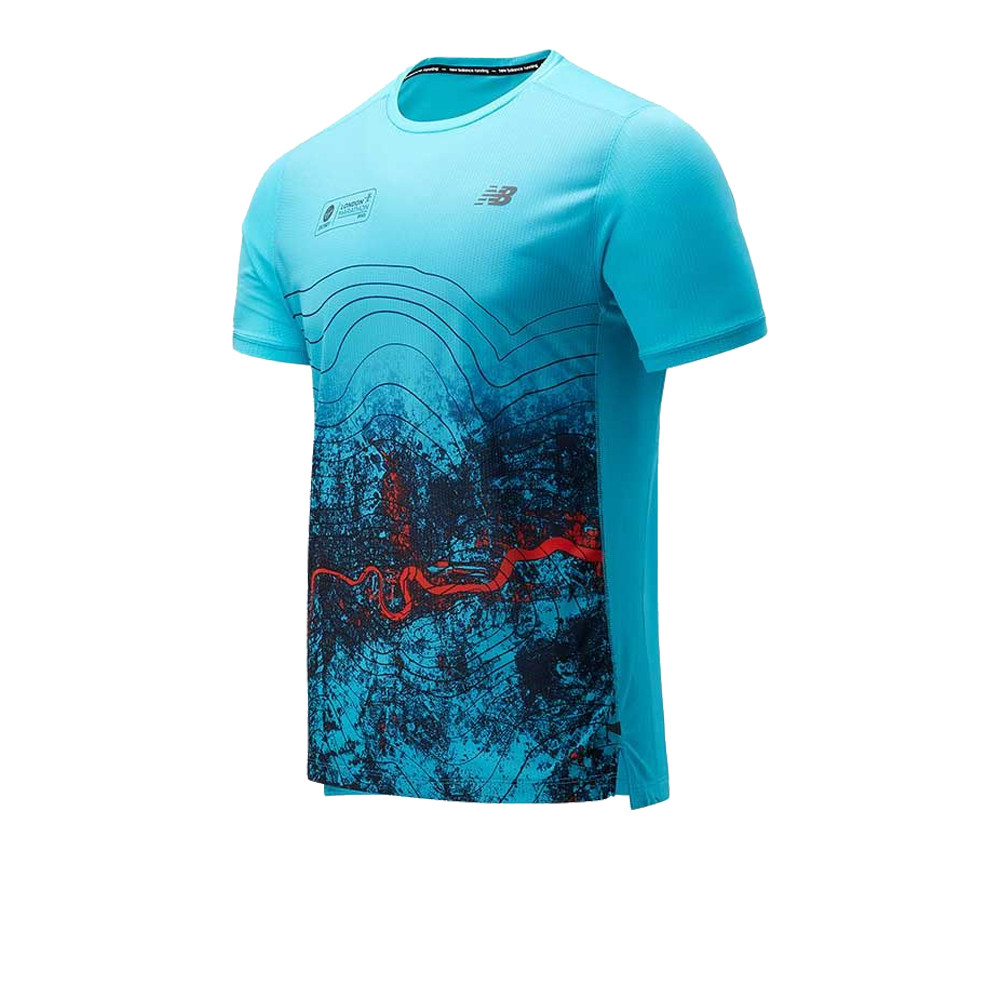 New Balance London Edition Printed Impact Run t-shirt de running - AW21