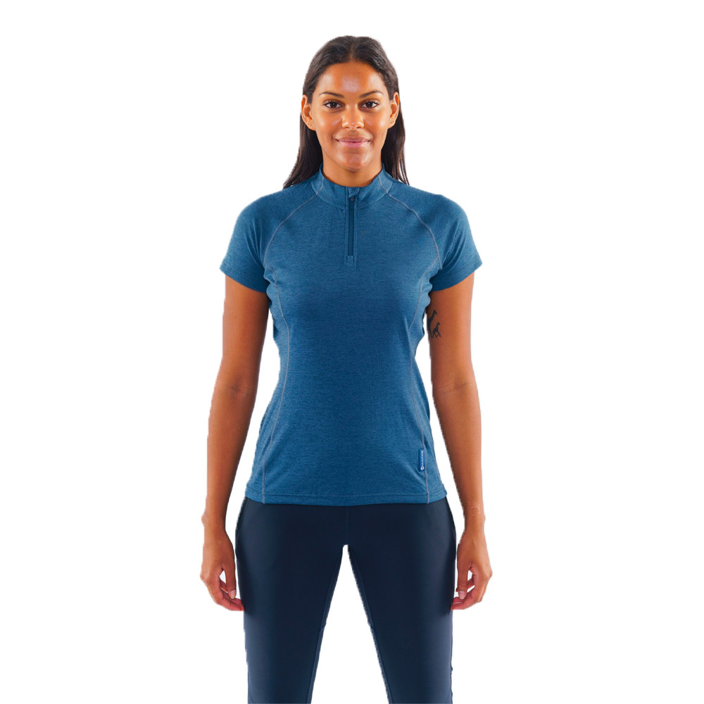 Montane Dart T-shirt zippé pour femme - SS22