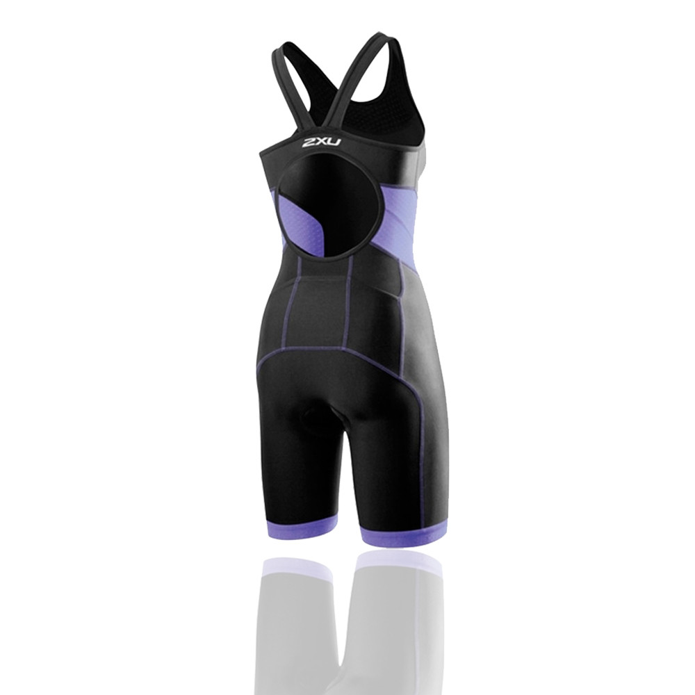 2XU Perform Y-back Trisuit Schwarz/Rot Damen