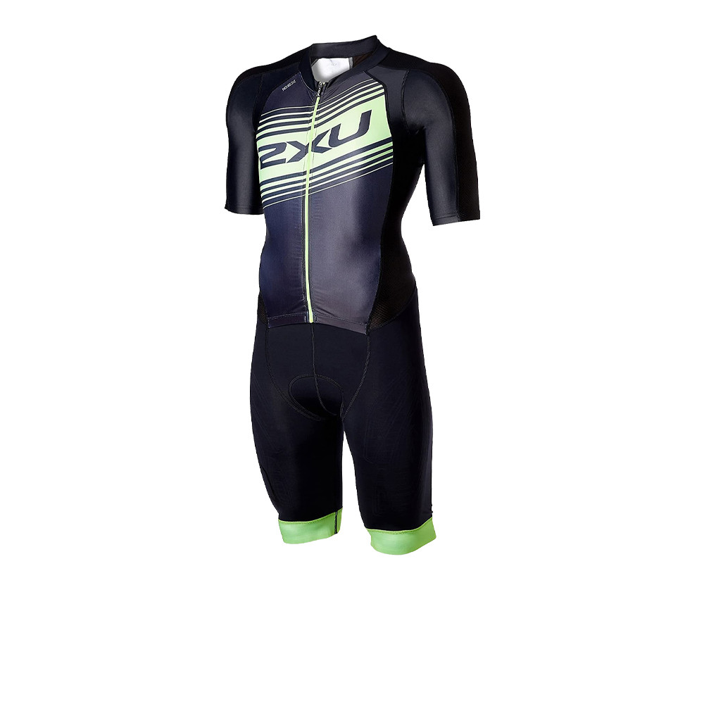 2XU compresión Full cremallera Sleeved Trisuit