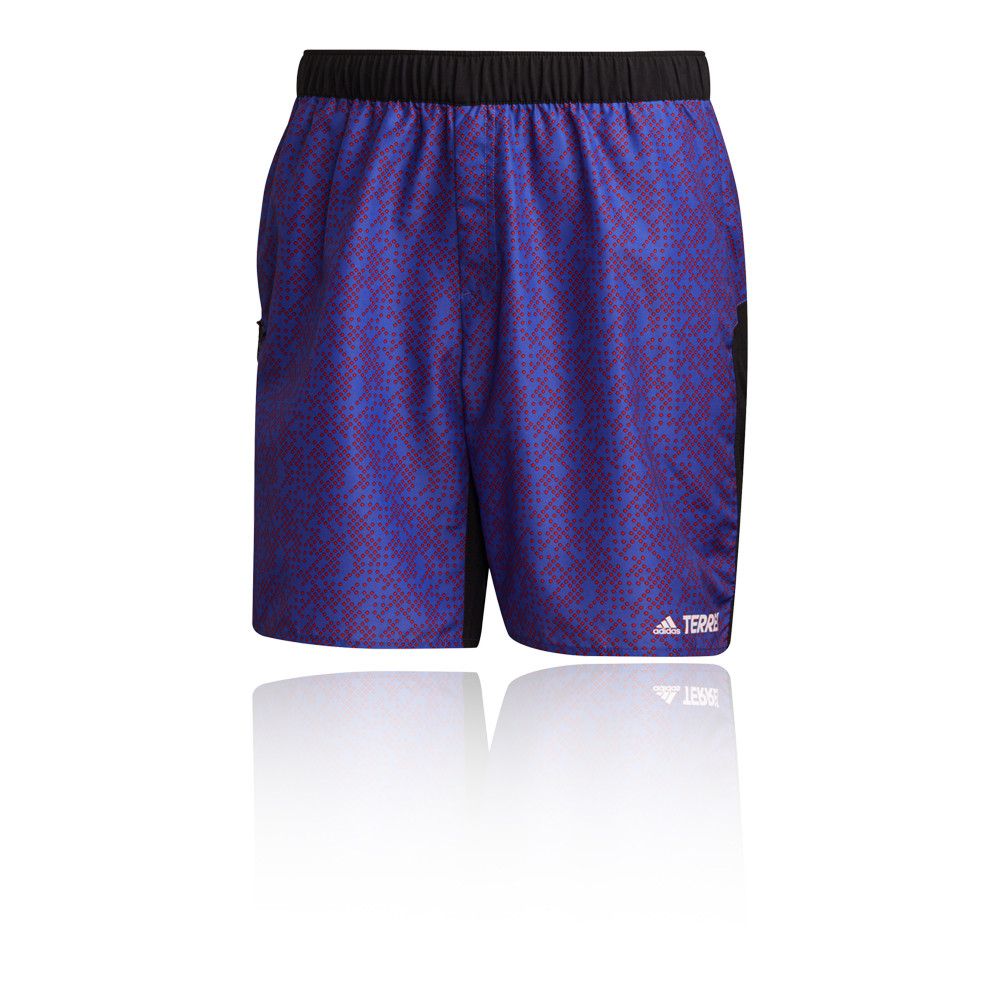 adidas Terrex Primeblue Graphic Trail Running Shorts - SS21