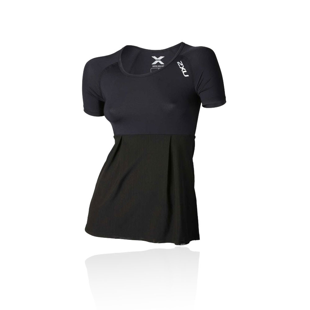 2XU para mujer Double Layer compresión T-Shirt