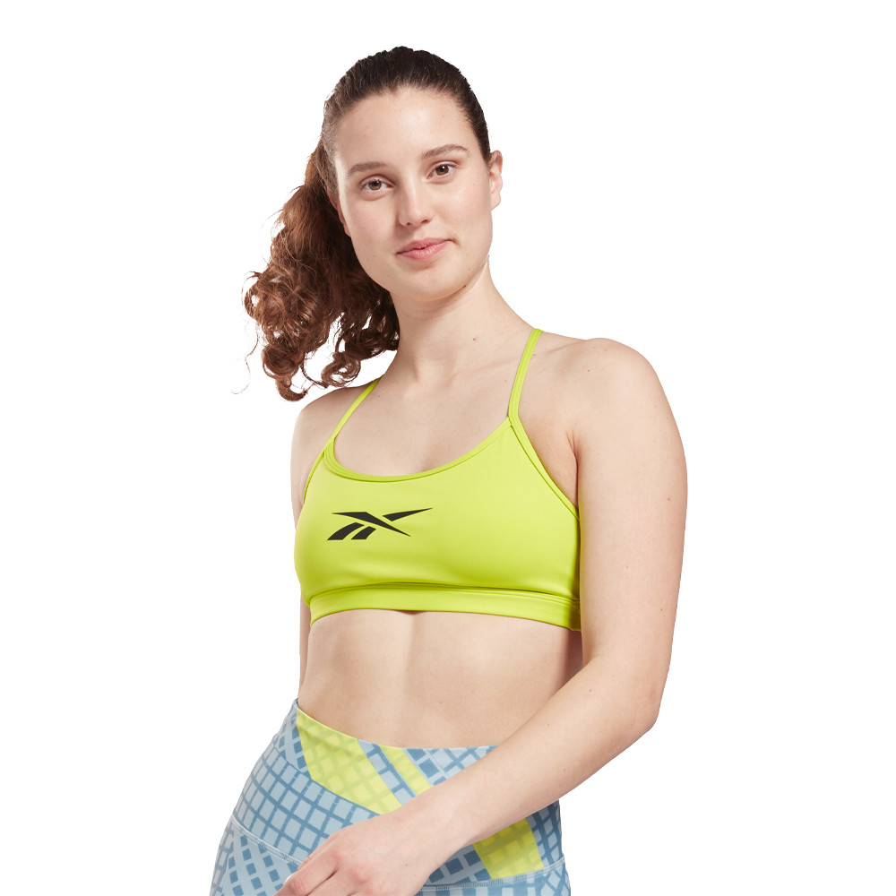 Reebok Lux Skinny Strap per donna Reggiseno sportivo