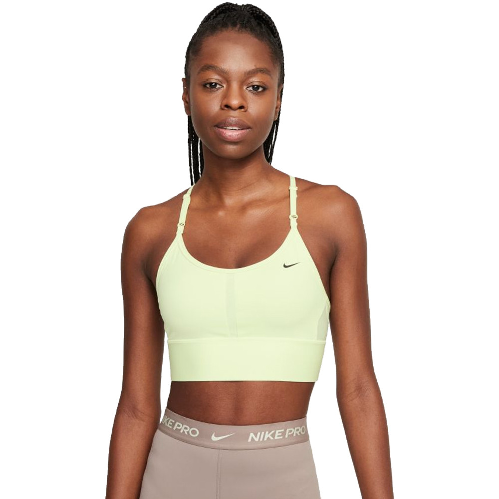 Nike Dri-FIT Indy femmes Light-Support Padded Longline brassières
