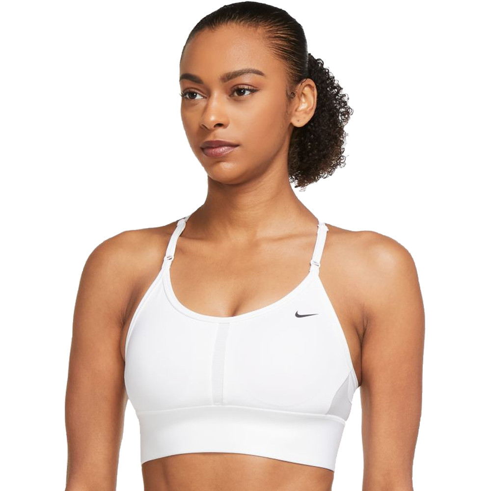 Nike Dri-FIT Indy Women's Light-Support Padded Longline Sports Bra - SU23