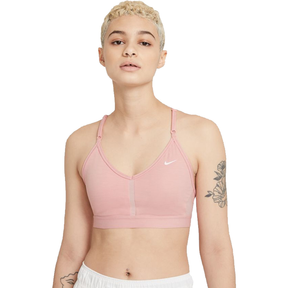 Nike Dri-FIT Indy Light-Support Padded V-Neck brassières  - FA21