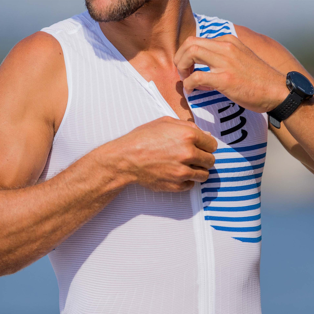 Compressport Camiseta postural de tirantes para triatlón Compressport