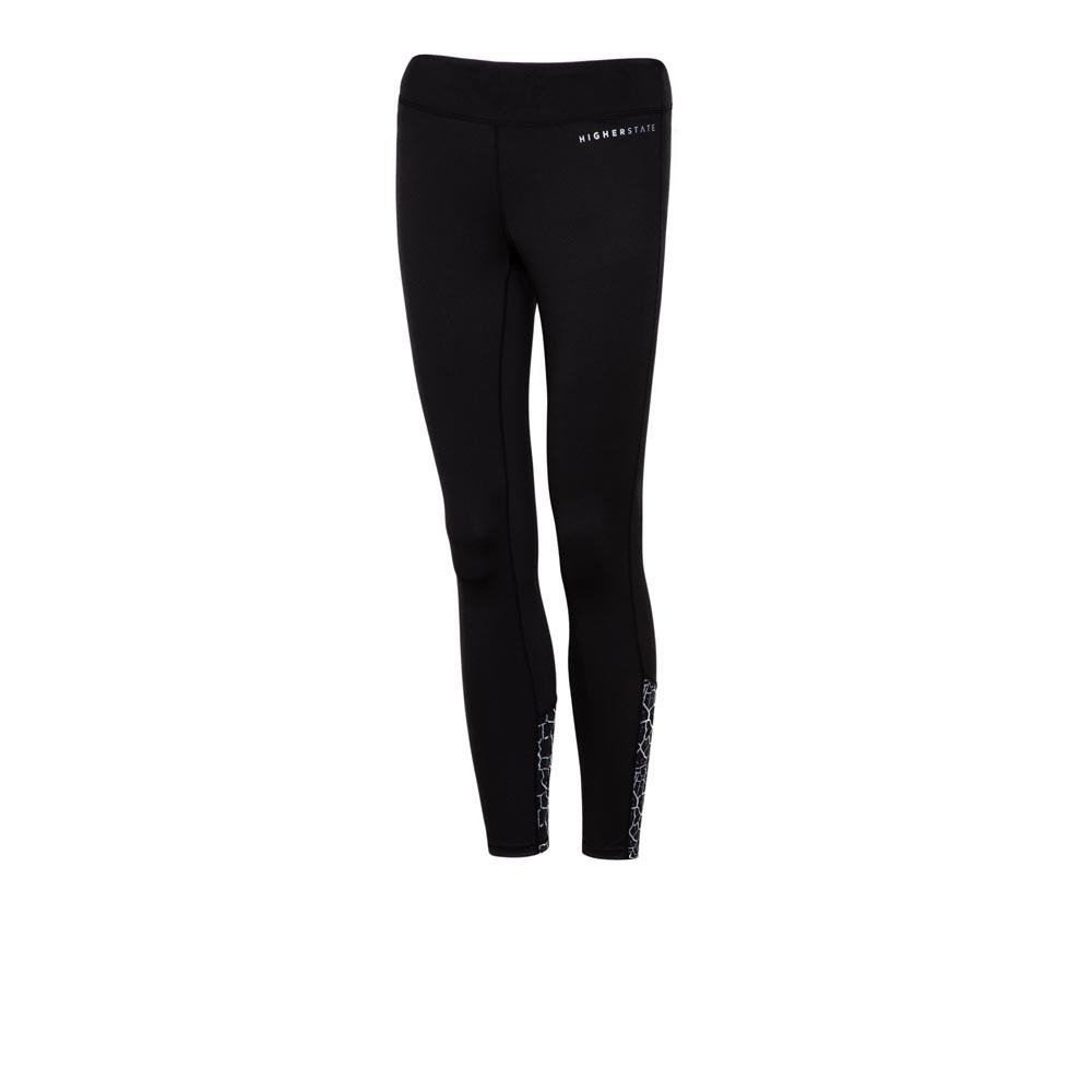 Higher State Panelled Pattern 7/8 Damen Lauftights