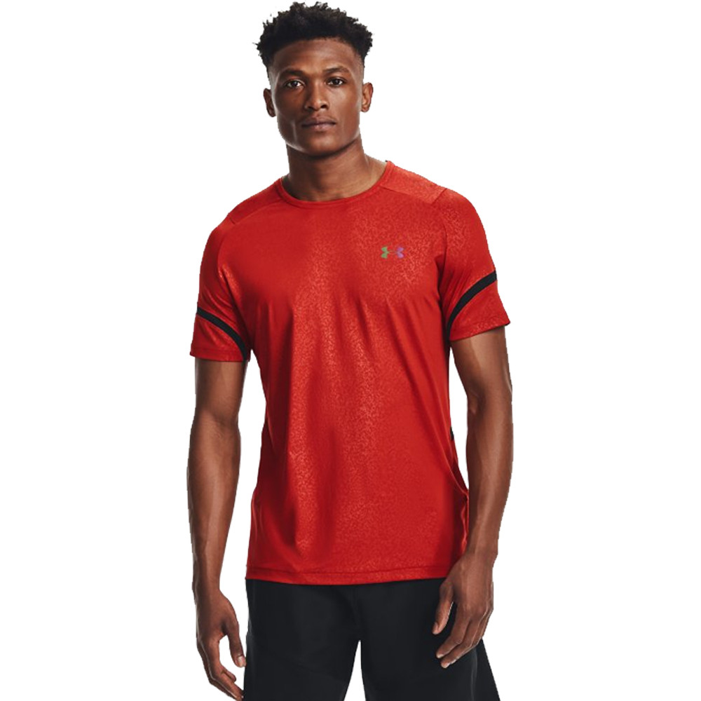 Under Armour HeatGear Rush 2.0 Emboss T-Shirt - AW21