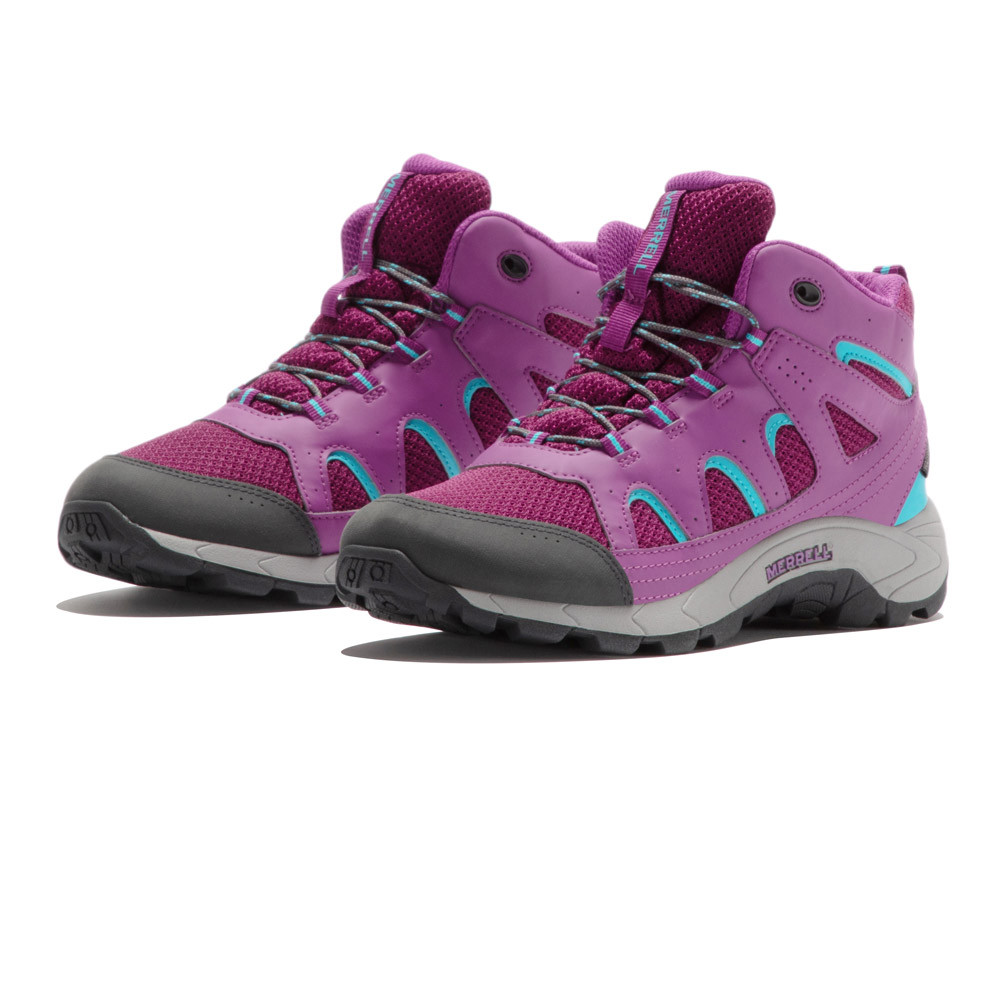 Merrell Oakcreek Mid Lace Waterproof Junior Walking Shoes