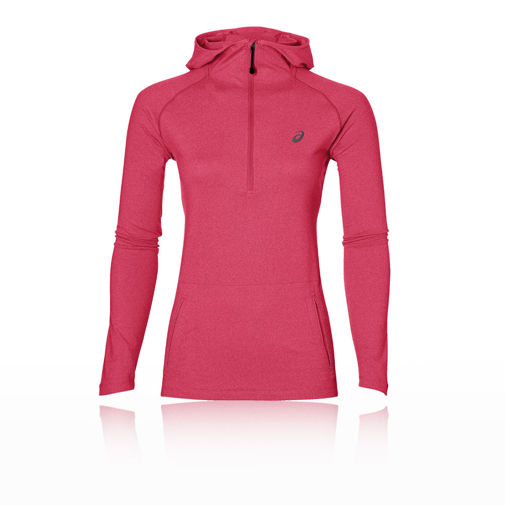 Asics LS para mujer running Hoodie