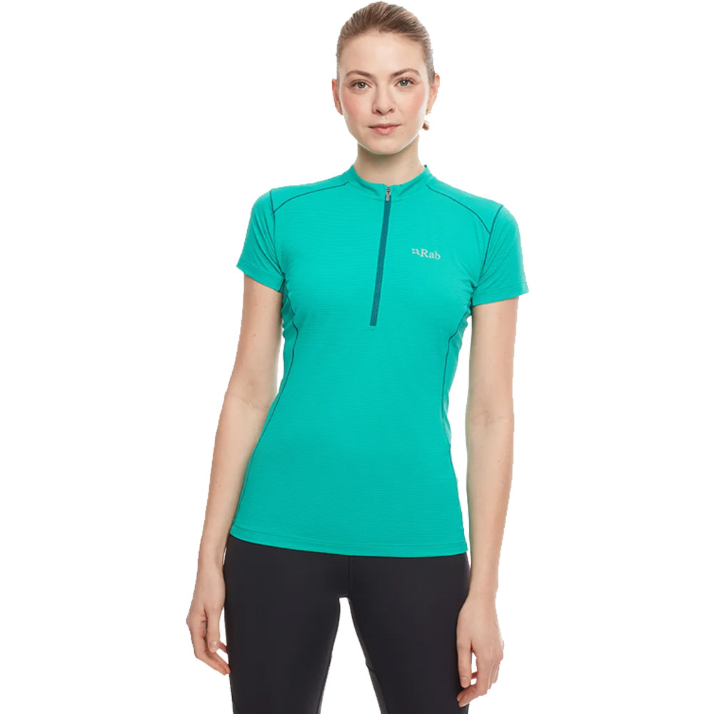 Rab Sonic zip Neck femme T-Shirt