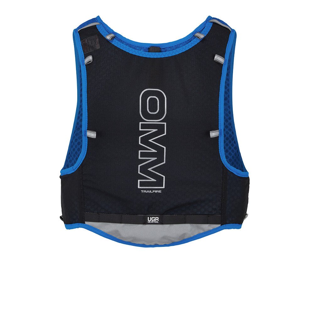 OMM TrailFire Gilet da corsa con 2 borracce Flexi Flask da 350ml (L) - AW22