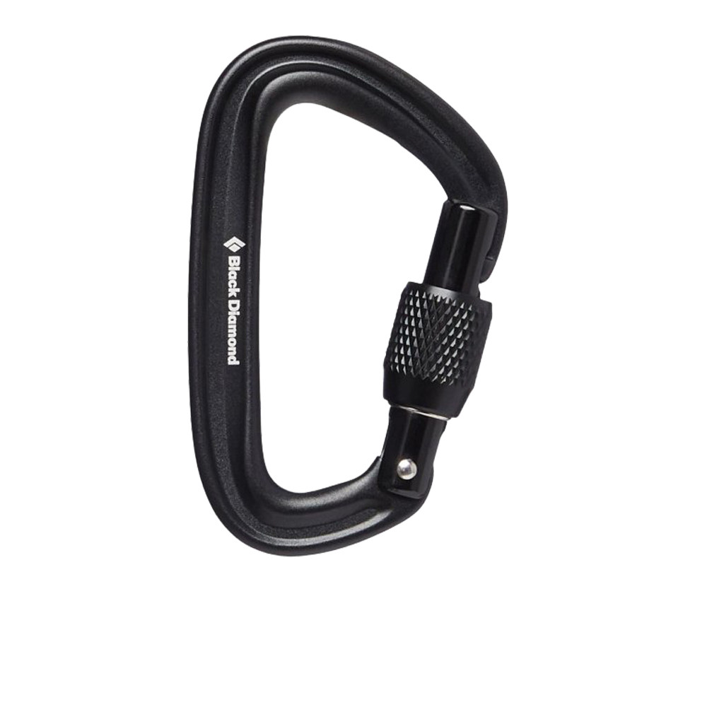 Schwarz Diamond Liteforge Screwgate Carabiner -  SS24