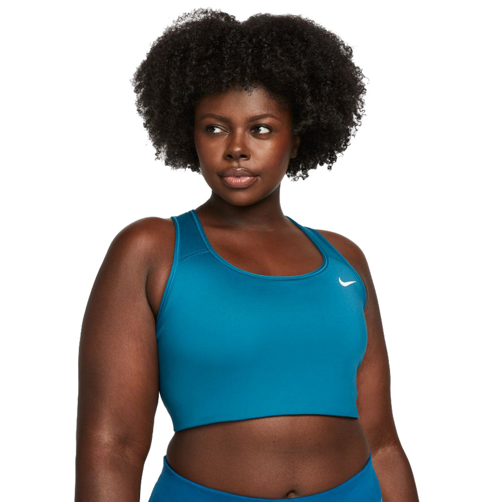 Nike Dri-FIT Swoosh Medium-Support femme brassière (Plus Size) - SP22