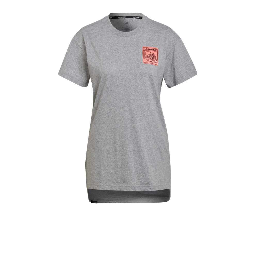 adidas Terrex Patch Mountain Graphic camiseta para mujer - SS22