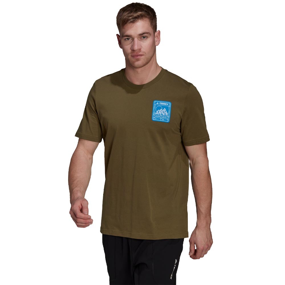 adidas Terrex Patch Mountain Graphic camiseta - SS22