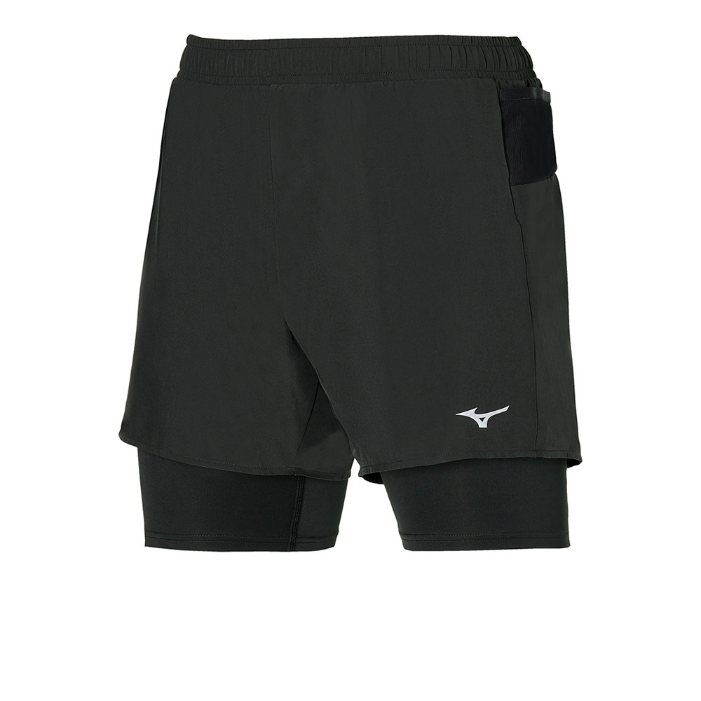 Mizuno ER 5.5 pouce 2-en-1 shorts