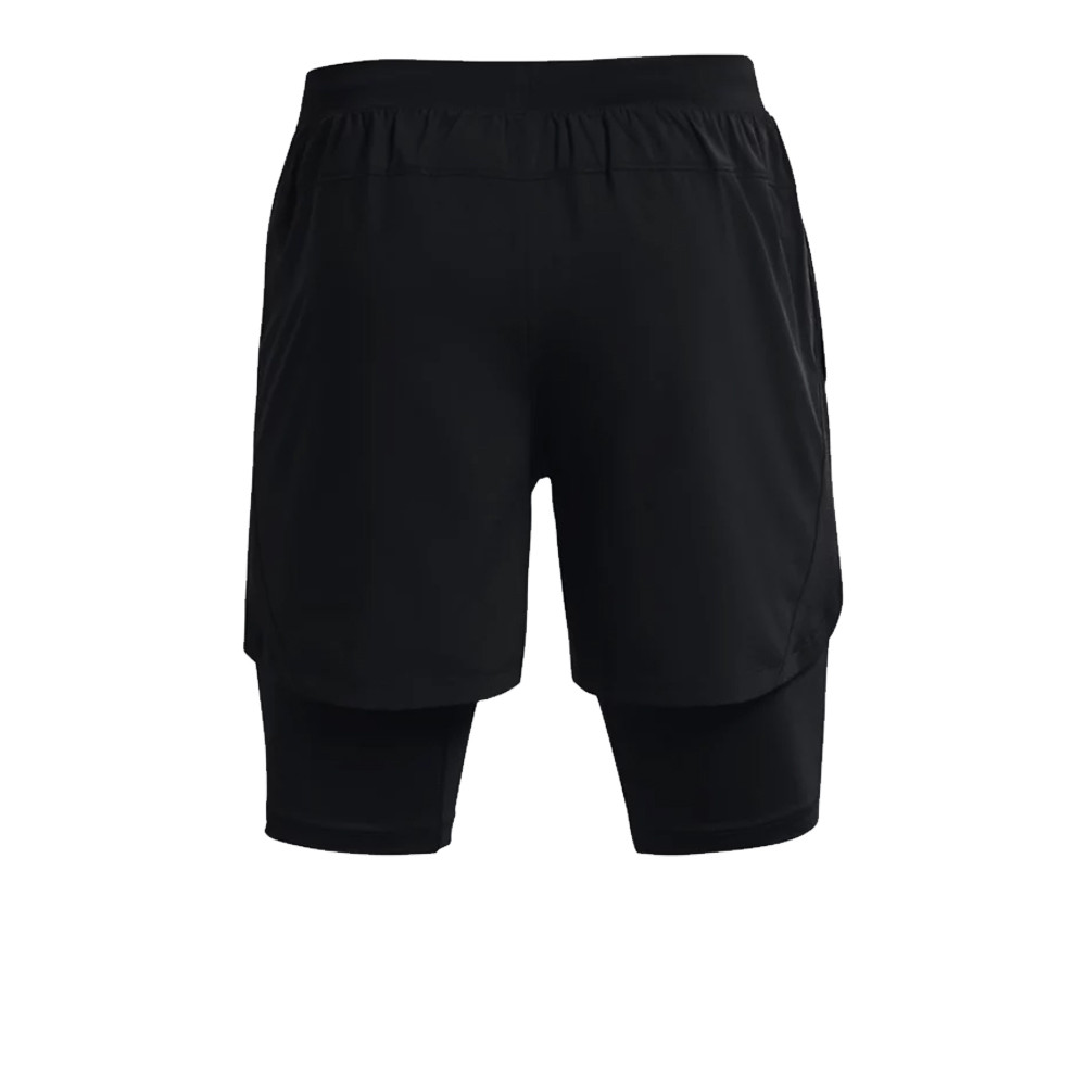 Under Armour Launch SW 2-in-1 Men's Running Shorts Black/Grey